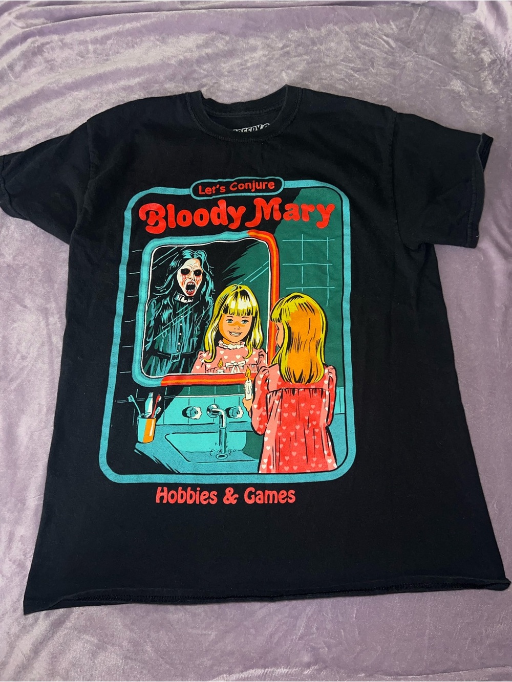 Bloody Mary Graphic Short Sleeve Tee - Black